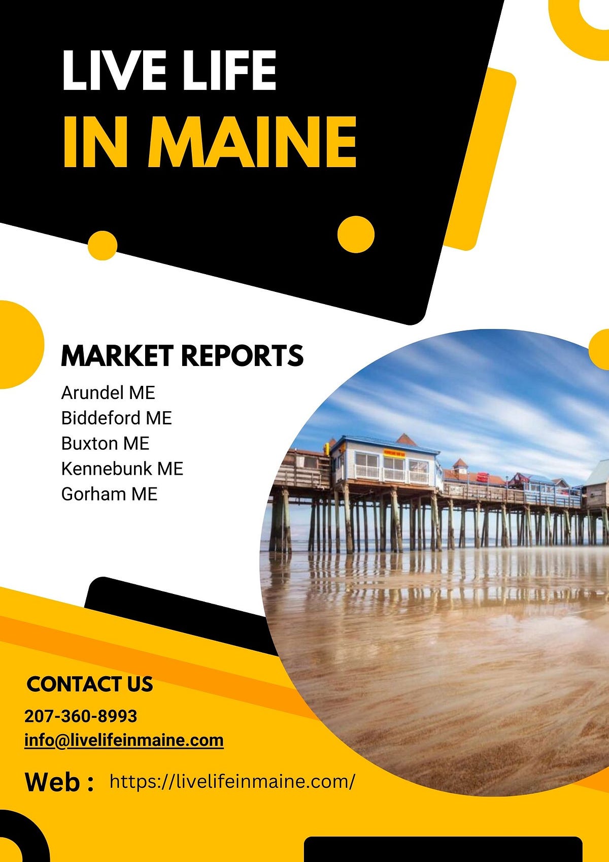 Live Life In Maine Arundel Home for Sale & Real Estate Services in
