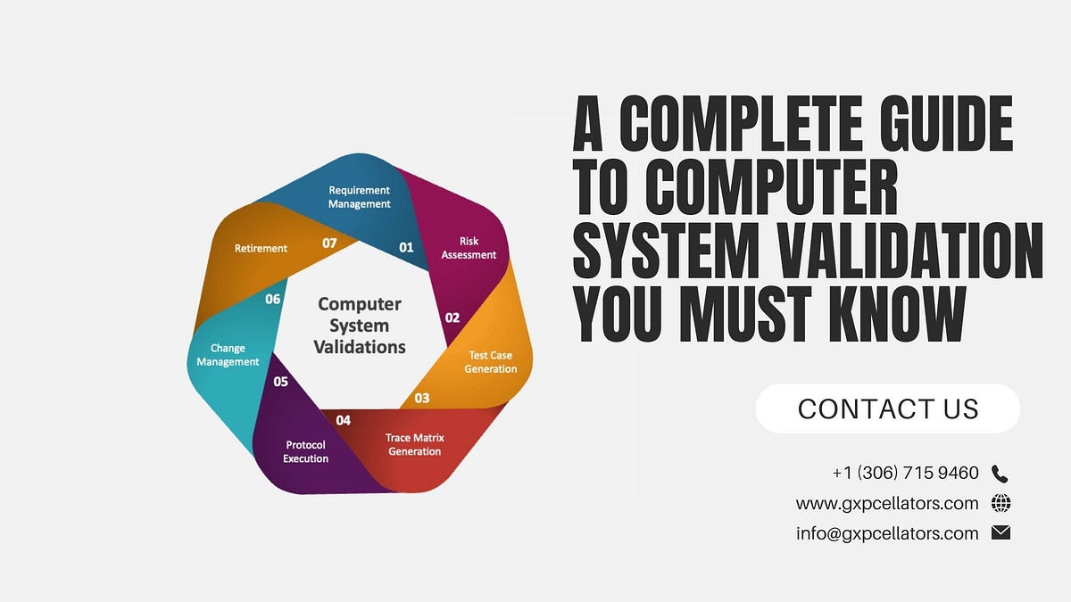 A Complete Guide to Computer System Validation You Must Know | by ...