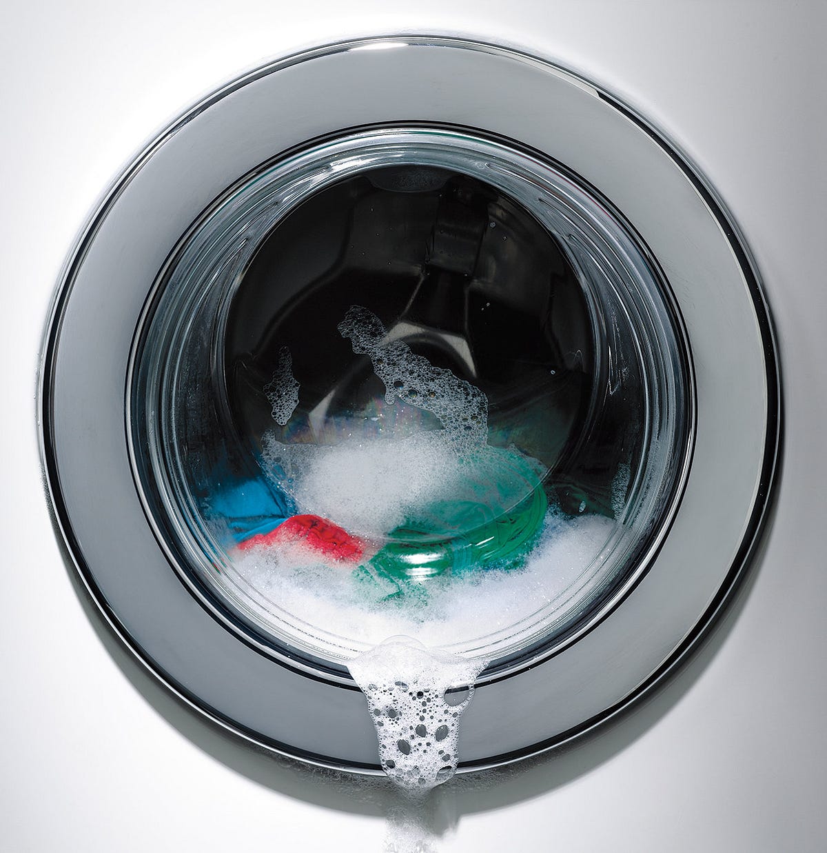 What happens when you use too much soap in your washing machine? by