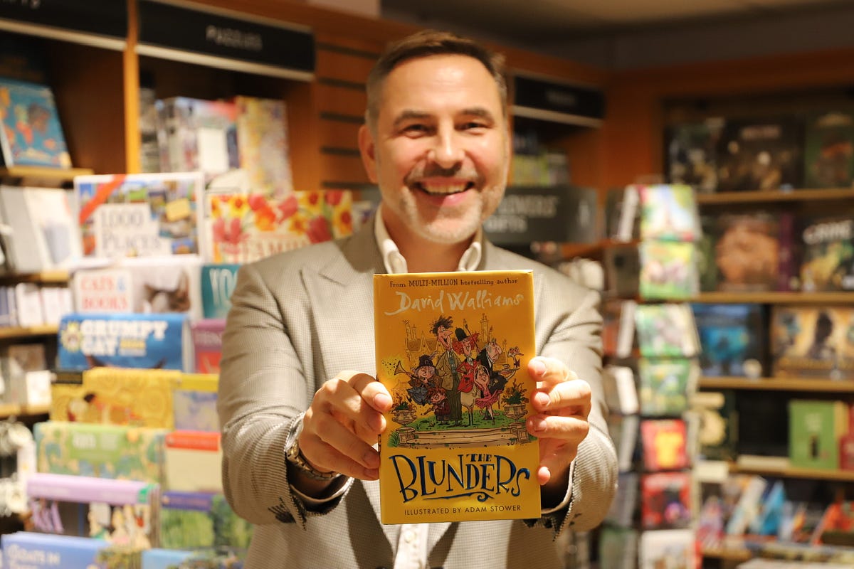 David Walliams ‘The Blunders’ Take Waterstones by Storm by Noah Cole