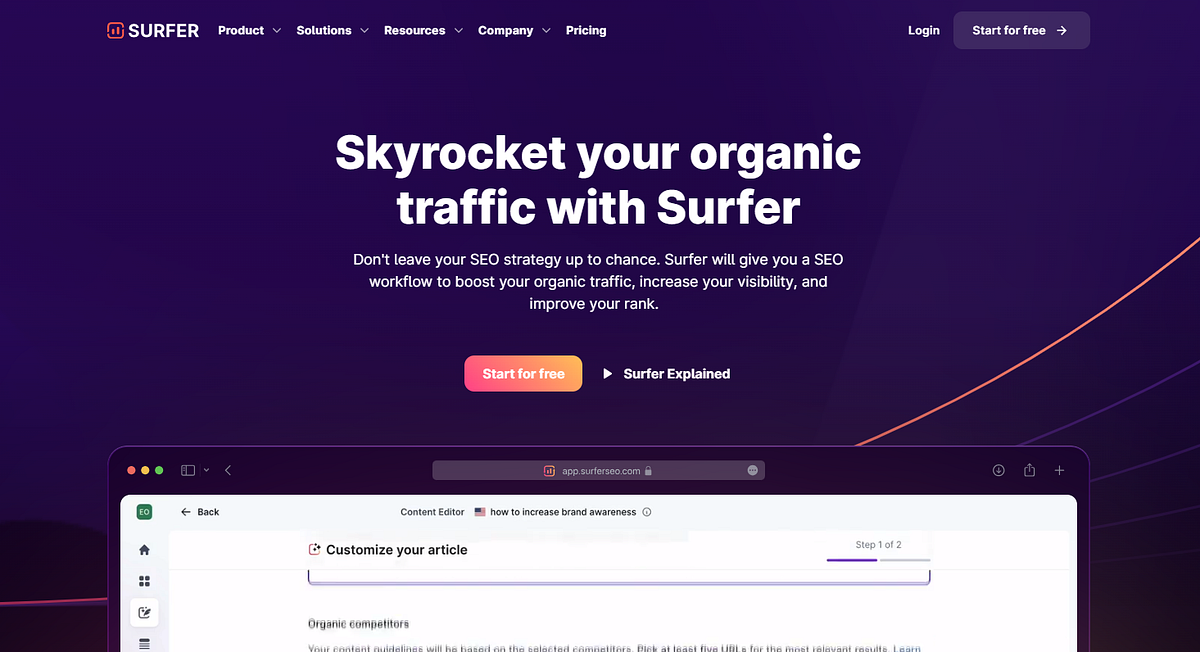 Surfer seo ai review pricing features and top alternatives by drai