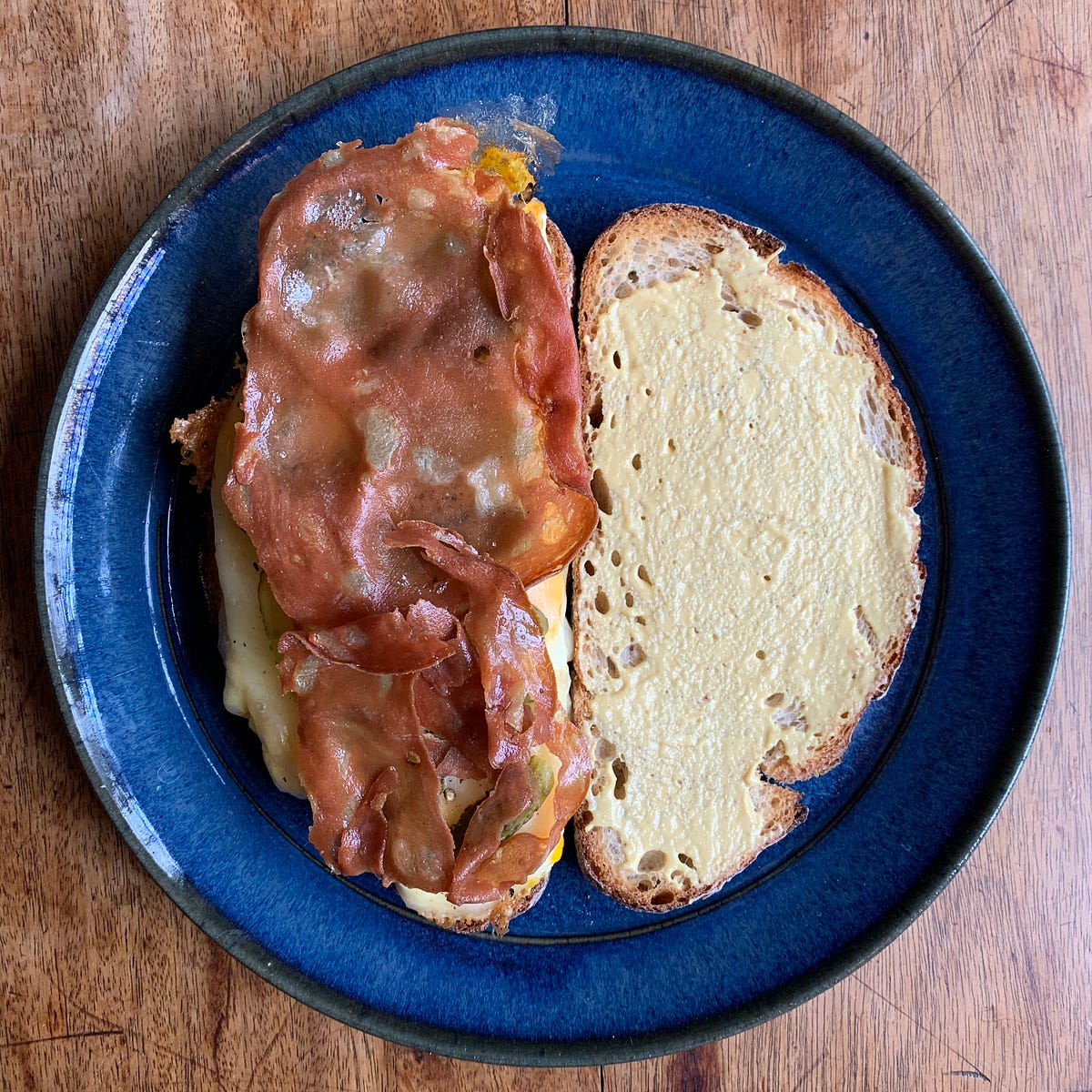 Crispy Mortadella, Egg, and Cheese Sandwich by Matt Felsenfeld Medium