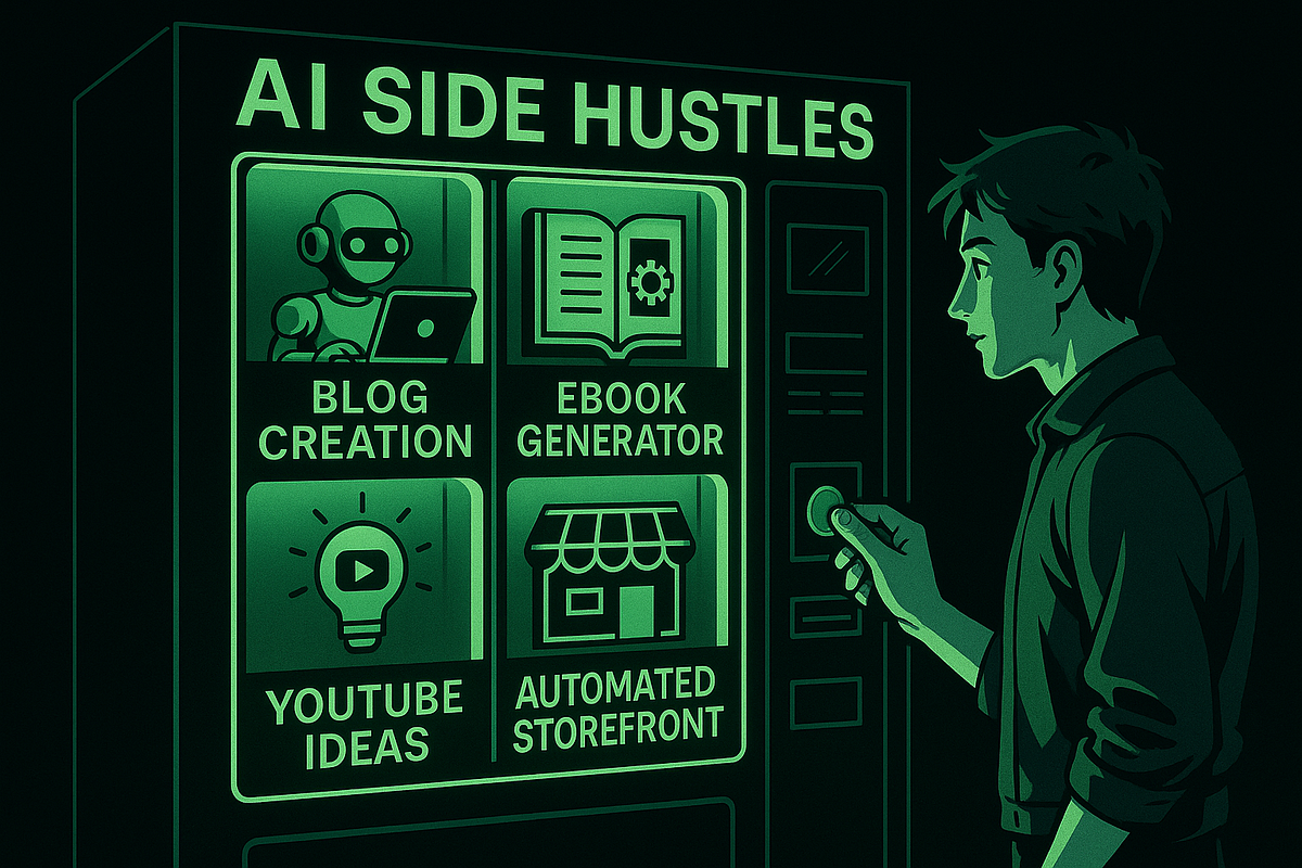 10 Creative Weekend Side Hustle Ideas for Professionals Using AI | by