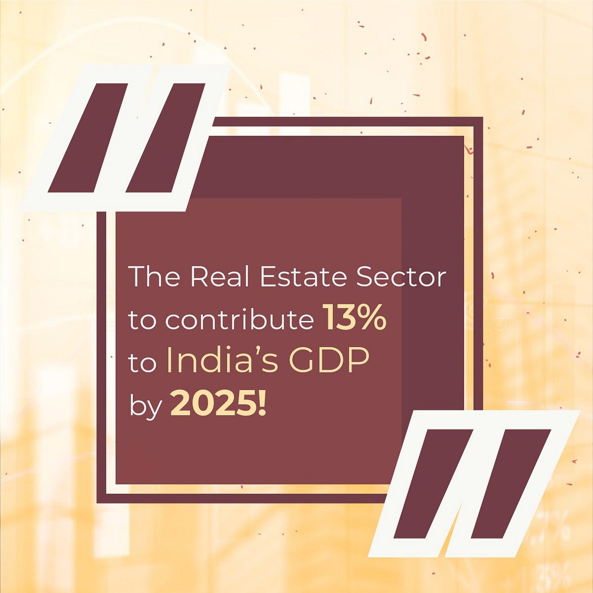 Real Estate Sector To Contribute 13 To India S Gdp By 2025 Realtorsdreamland Medium Real Estate Sector To Contribute 13 To India S Gdp By 2025 Realtorsdreamland Medium