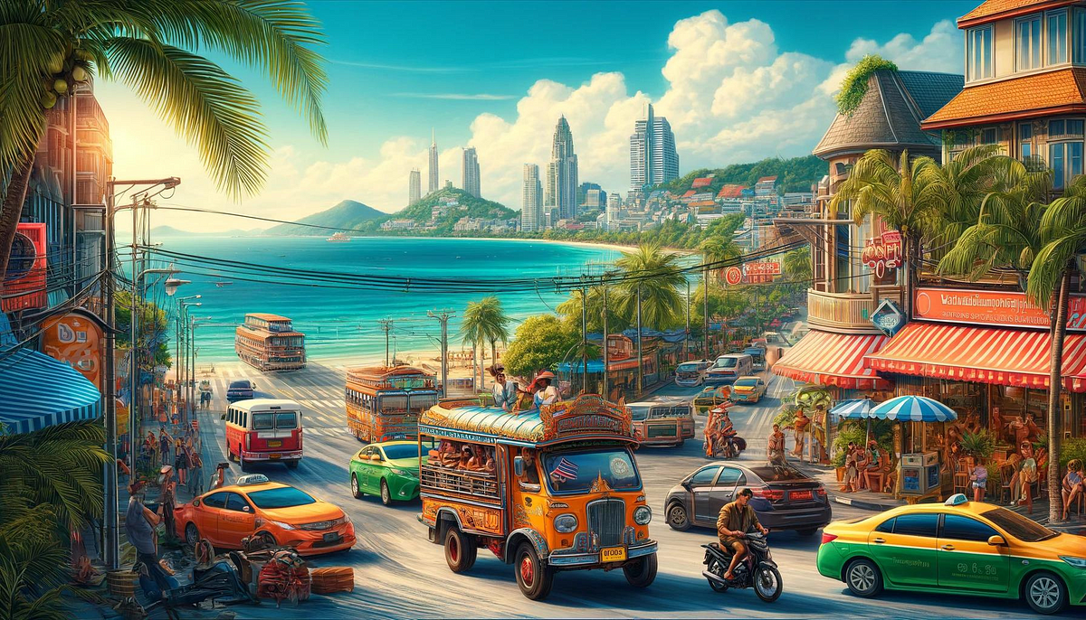 Navigating Pattaya: Getting Around Thailand’s Vibrant Coastal City  by 