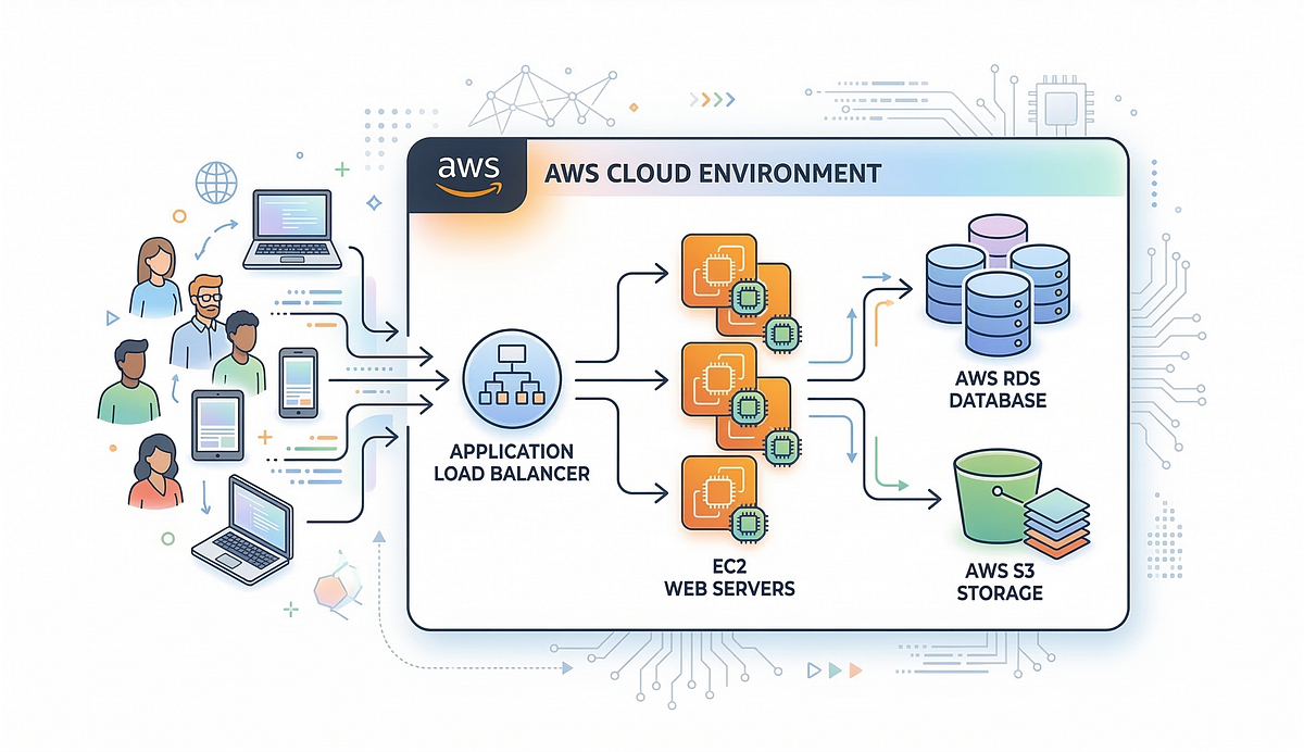 Deploying a Web Application on AWS: A Step-by-Step Guide Using EC2, RDS ...