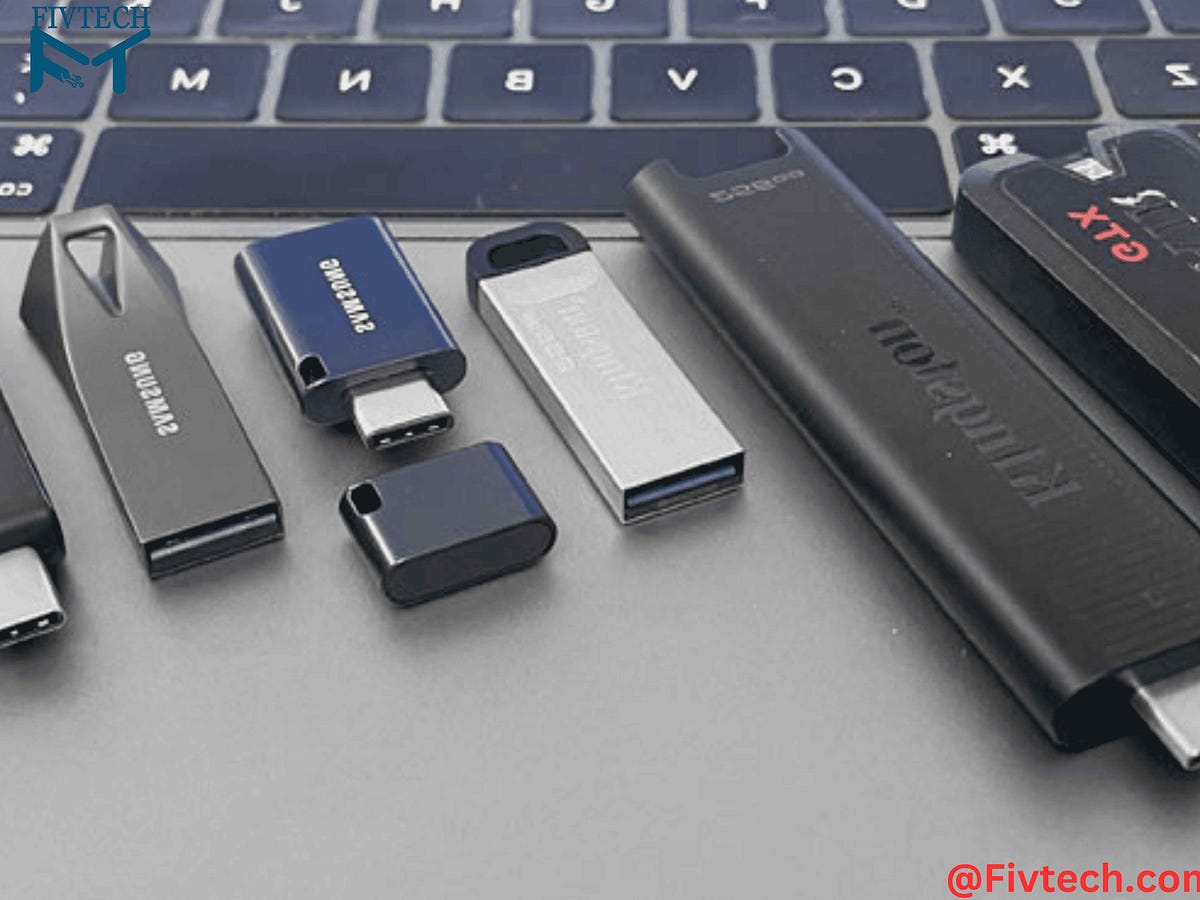 The USB Flash Drive. A USB flash drive is a plug-and-play… | by Fivtech