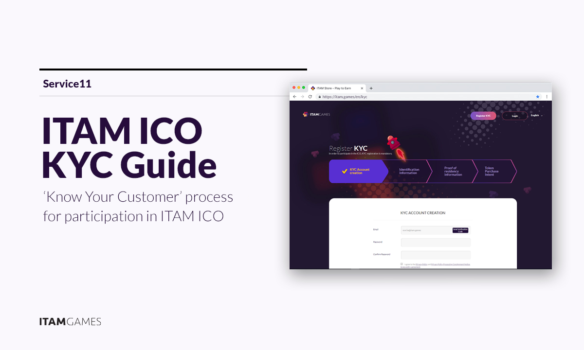 KYC Guide for ITAM ICO. KYC process for participation in ITAM… | by CUBE |  CUBE | Medium