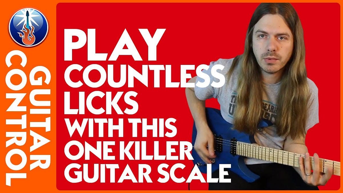 Guitar Scales for Beginners Play Countless Licks with this ONE Killer