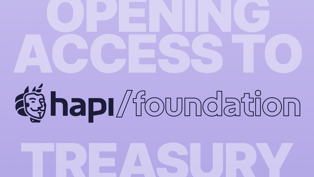 Opening access to the HAPI Foundation Treasury
