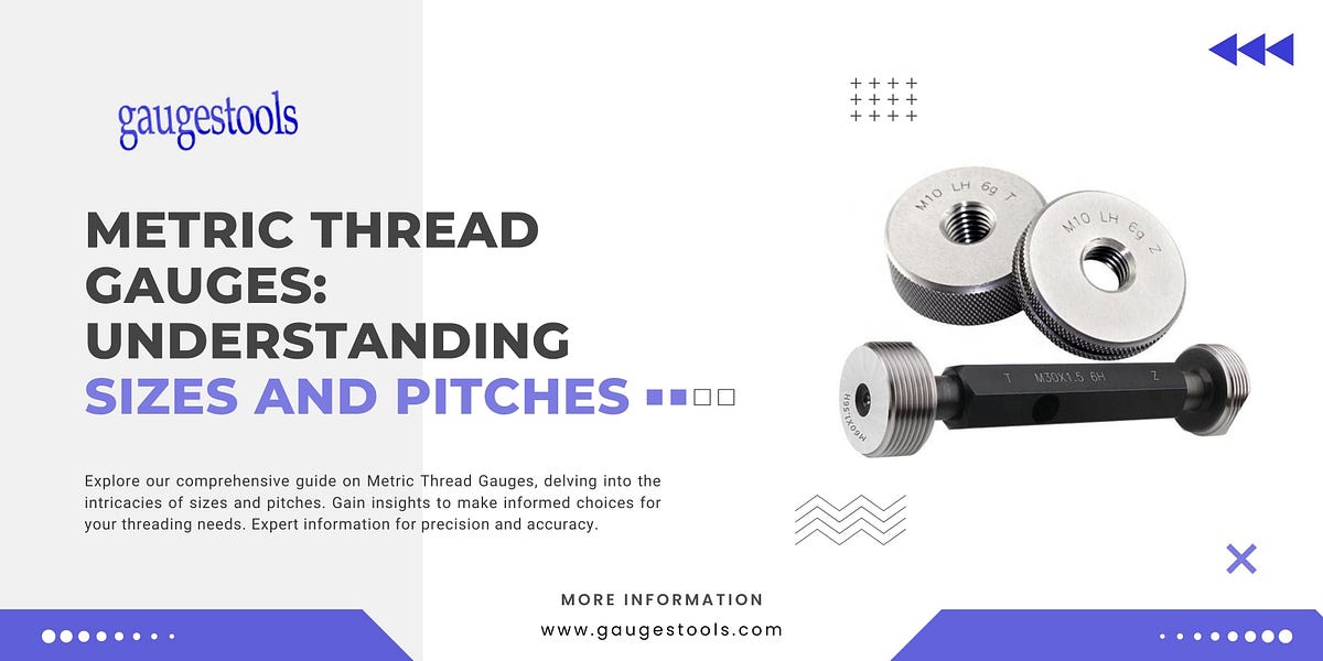 Metric Thread Gauges Understanding Sizes and Pitches by gaugestools