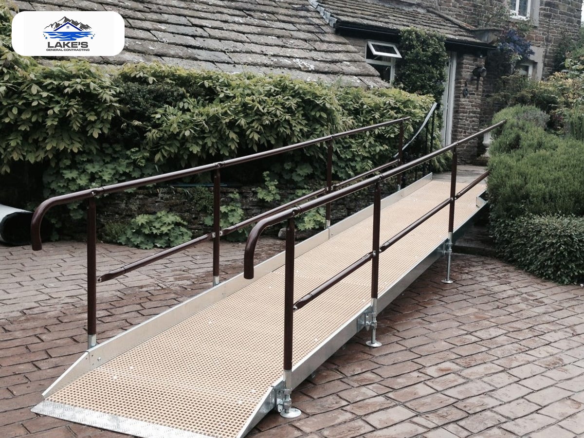 Discover Lakes General Contracting’s top-quality disability ramps for home. Our expertly crafted 