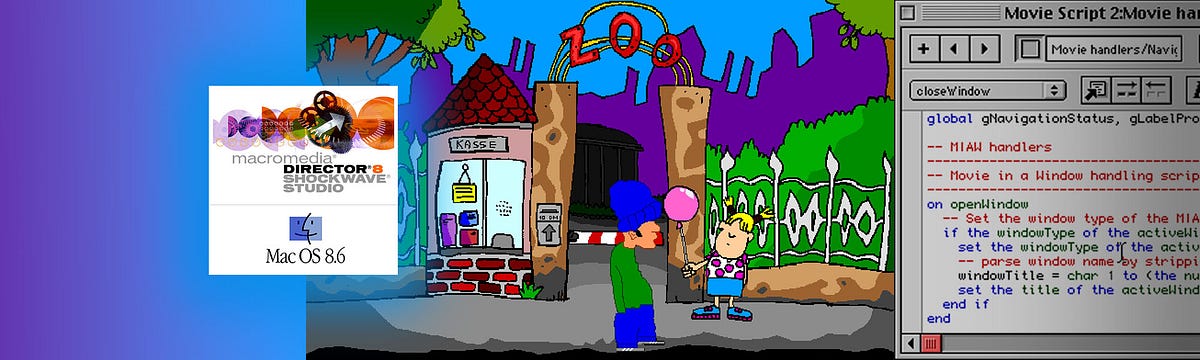 How I built a classic point-and-click adventure game in 1999 with