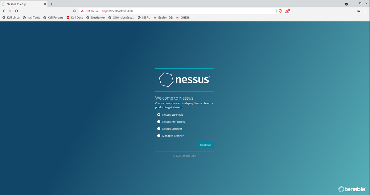 Nessus Installation guide. In order to download Nessus. First open
