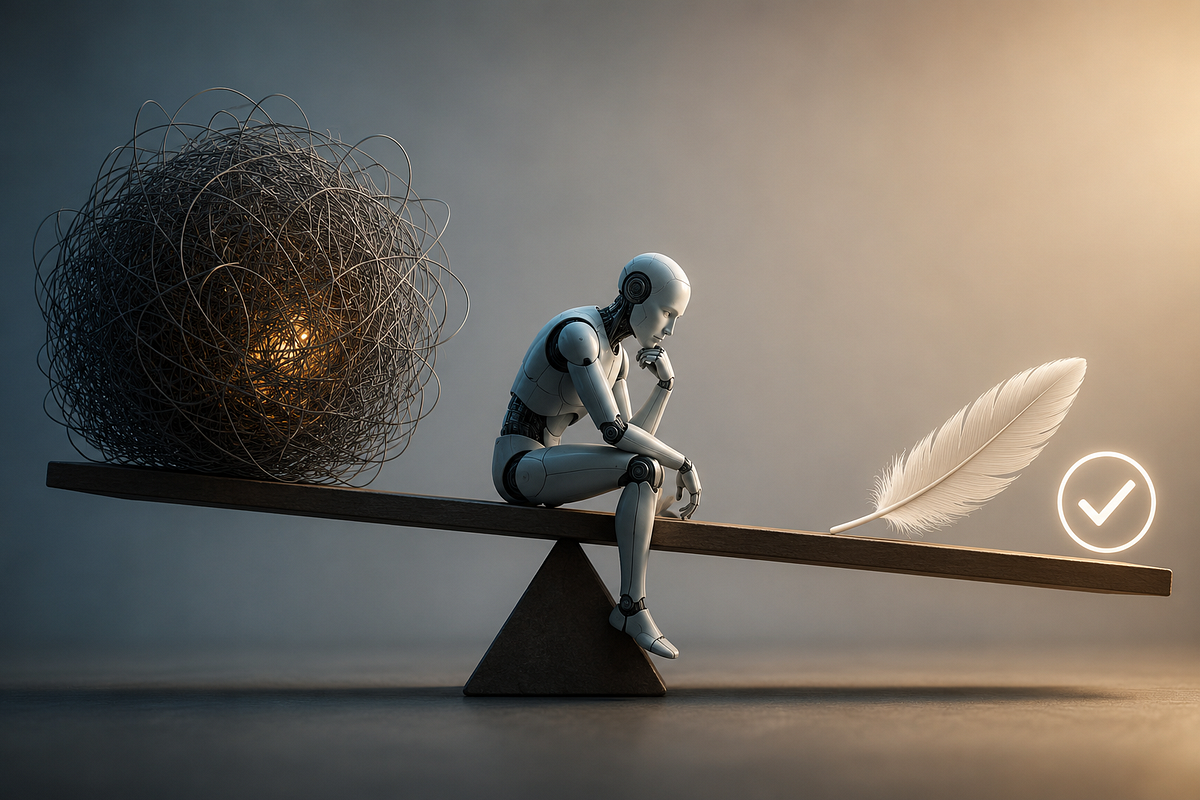 The “Thinking” Penalty: Why Pushing AI to Reason Is Breaking Simple Tasks