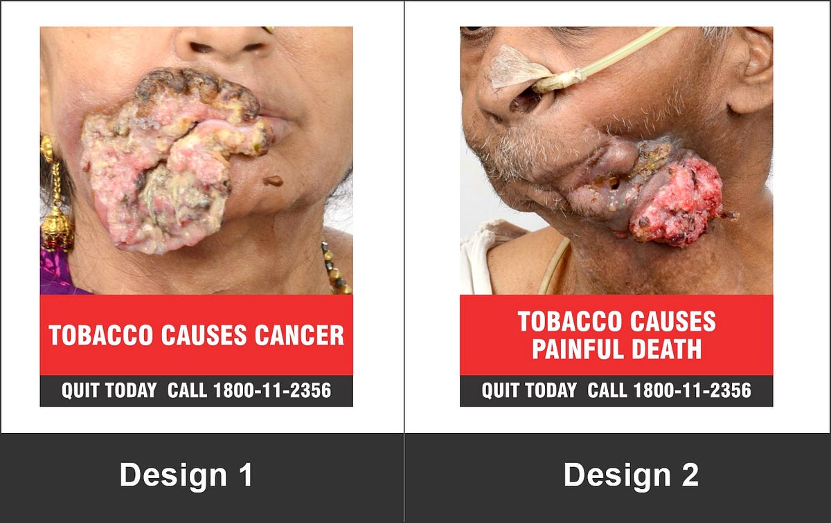 All You Need to Know About the New Pictorial Health Warning on the Tobacco  Products in India (2018–2019). | by Bincy Mathew | Psycho-oncology.in