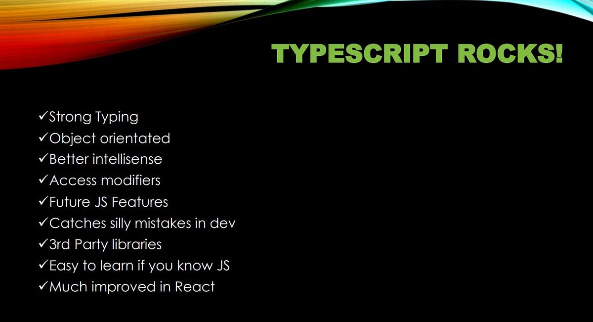 TypeScript Rocks!. It is a powerful superset of JavaScript… | by ...