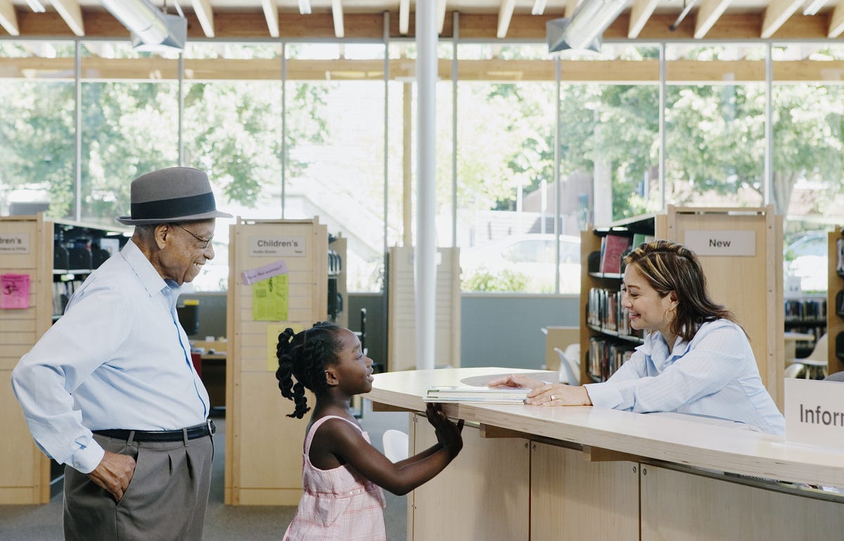 Day in the Life of a Reference Librarian at a Public Library by Oleg