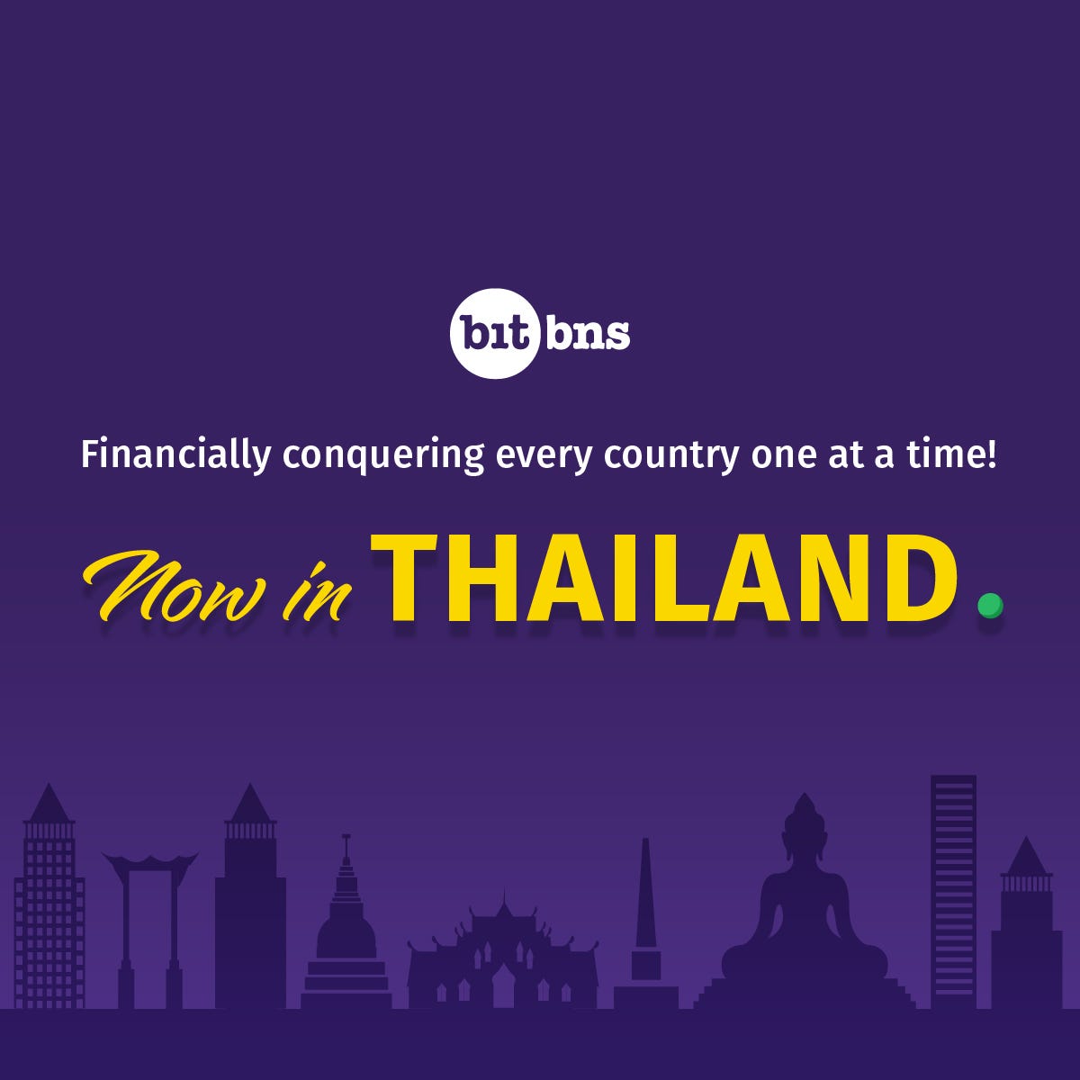 Residents of Thailand have a new Crypto home - Bitbns | by Vaibhav Seth |  Bitbns | Medium