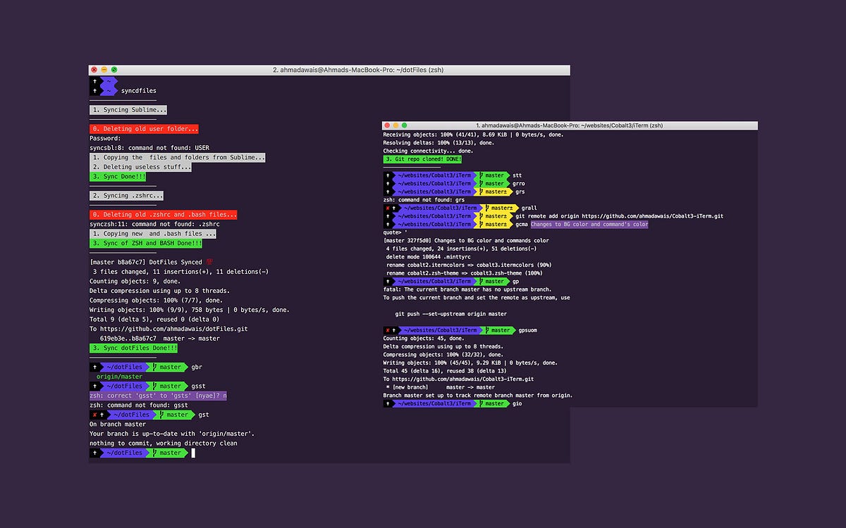 Customize your Terminal on macOS Install Brew or get command by this