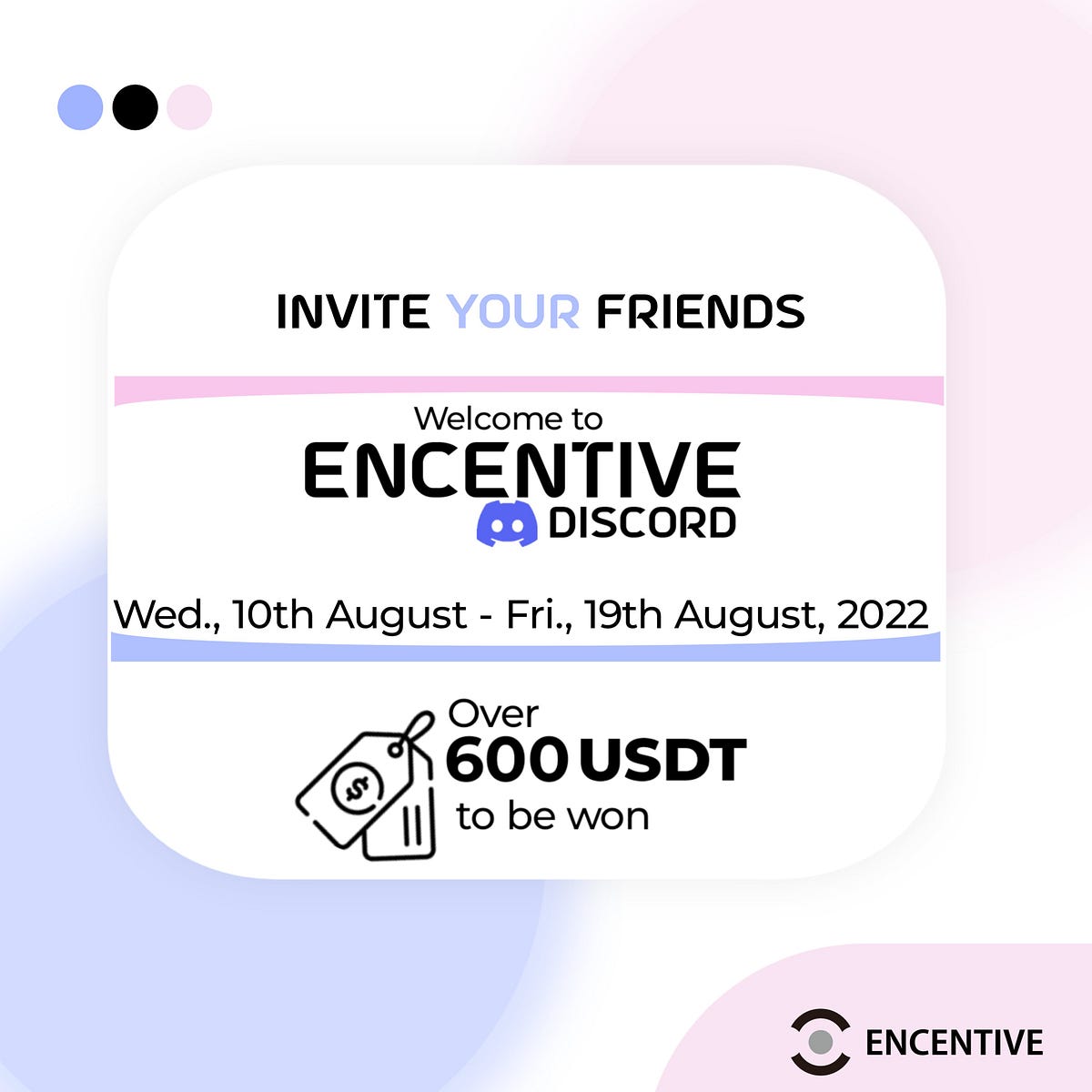 ENCENTIVE DISCORD INVITATION BOUNTY 2 Abdullateef Adeeyo Medium