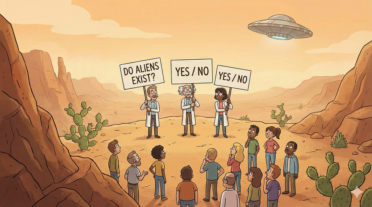 Surveys on the Existence of Extraterrestrial Intelligent Life and Effects of Revealing Expert Consensus  by Avi Loeb  Nov, 2025  Medium