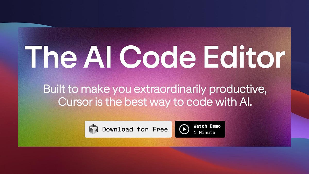 The AI Code Editor-Cursor. Website: https://www.cursor.com/ | by Noever ...