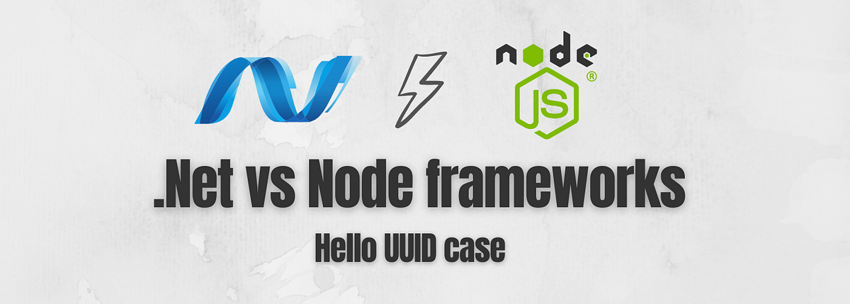 .Net vs Node.js frameworks: Hello UUID performance | Tech Tonic