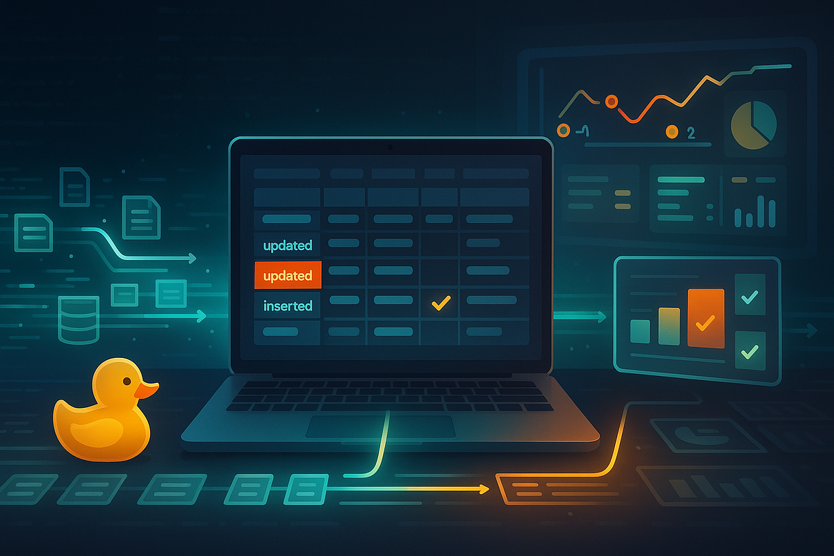 DuckDB Incremental Updates: MERGE, CDC, and Freshness on a Laptop | by ...