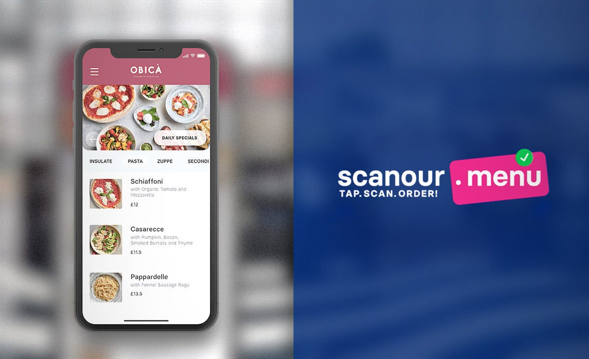 ScanOur.menu: Menù Digitale Contactless e Integrato