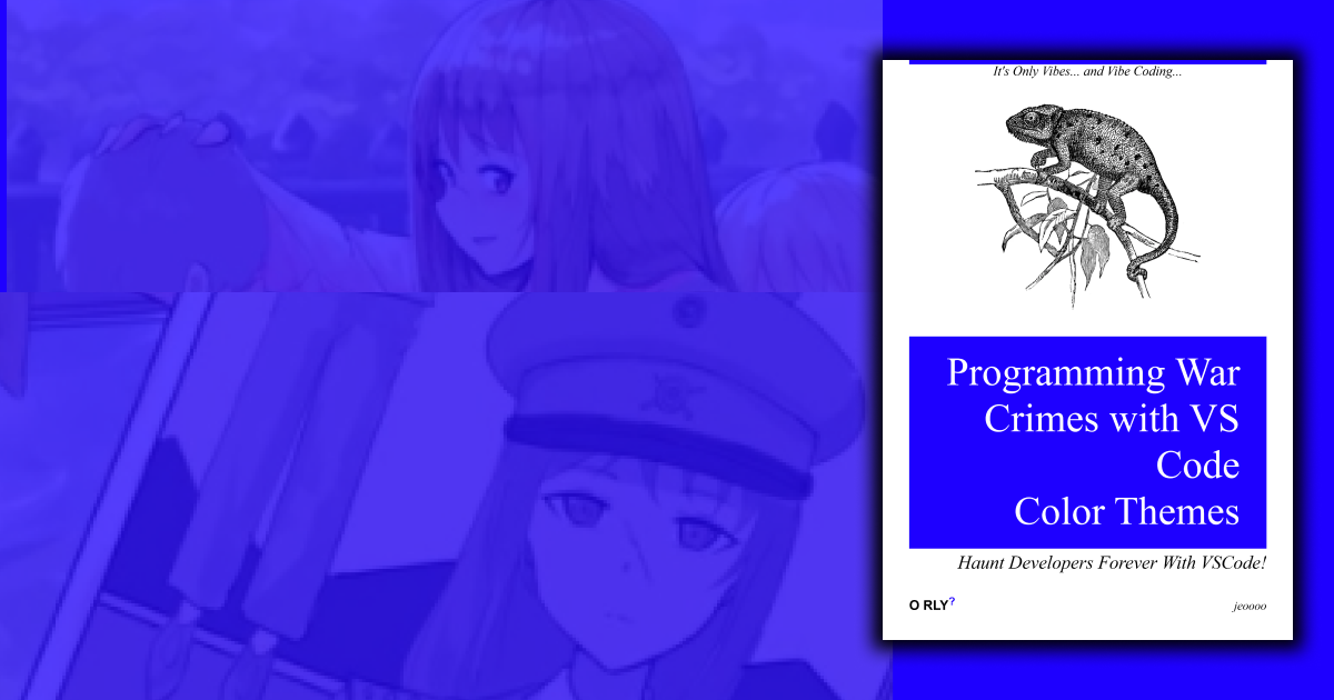 Creating Programming War Crimes with VS Code Color Themes | by Jeo ...