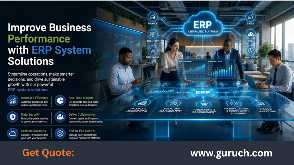 Improve Business Performance with ERP System Solutions