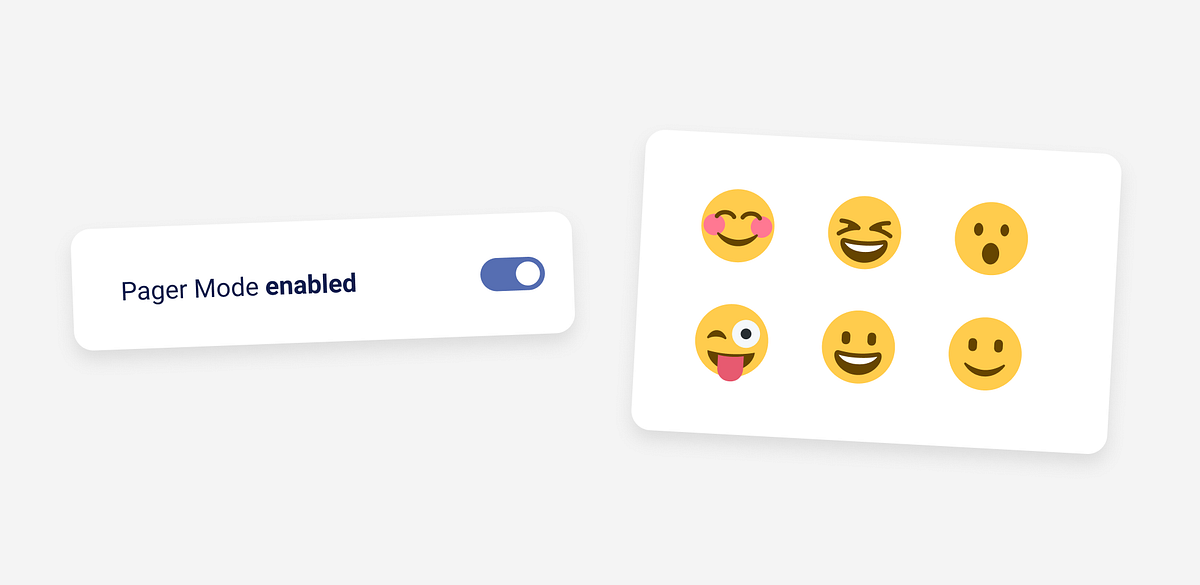 Make Customers Feel Like A Top Priority With Pager Mode & Emojis by
