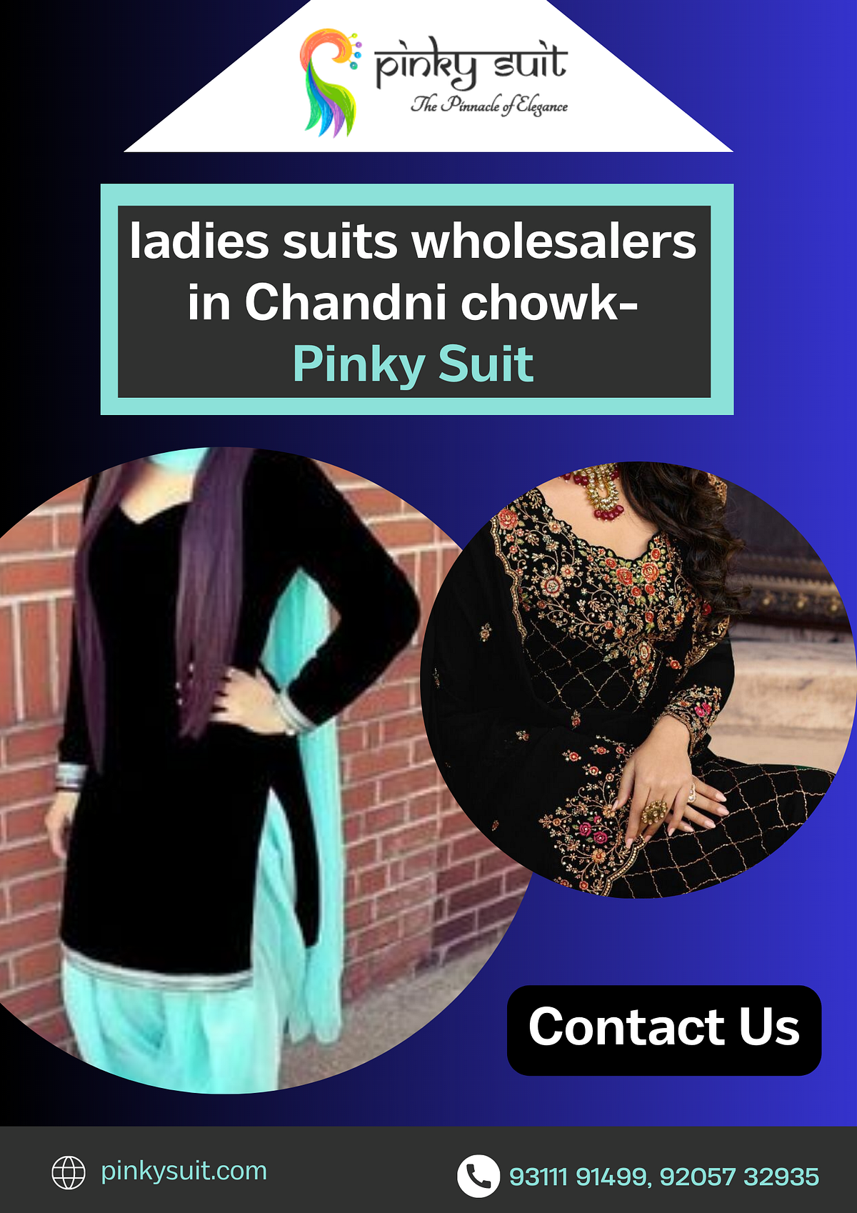 HighQuality ladies Suits at Wholesale Prices in Chandni Chowk (Delhi