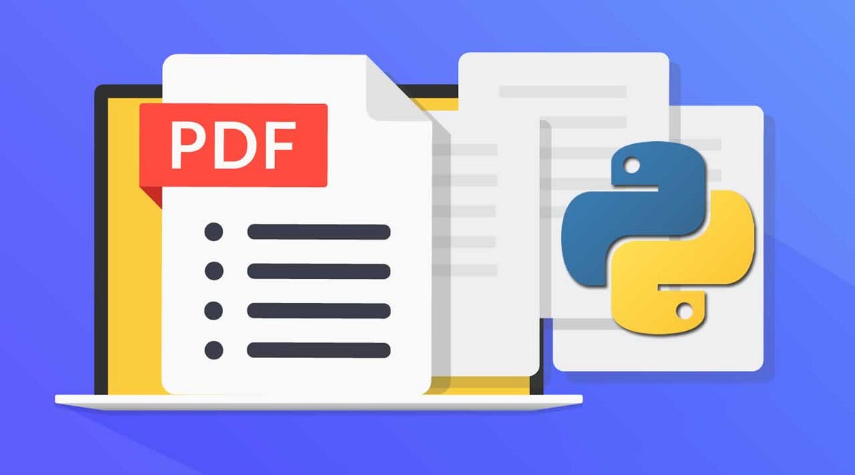Extracting Data from PDF Files with Python | by Abdelfatah MENNOUN | Medium