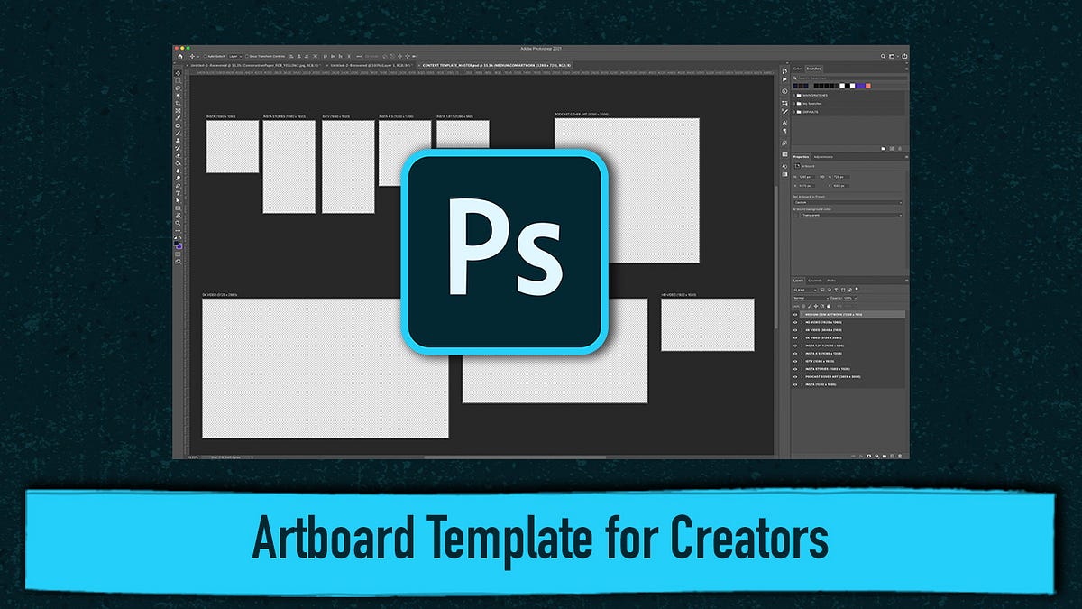 332 How To Create A Content Creation Artboard Template In Photoshop 332-how-to-create-a-content-creation-artboard-template-in-photoshop