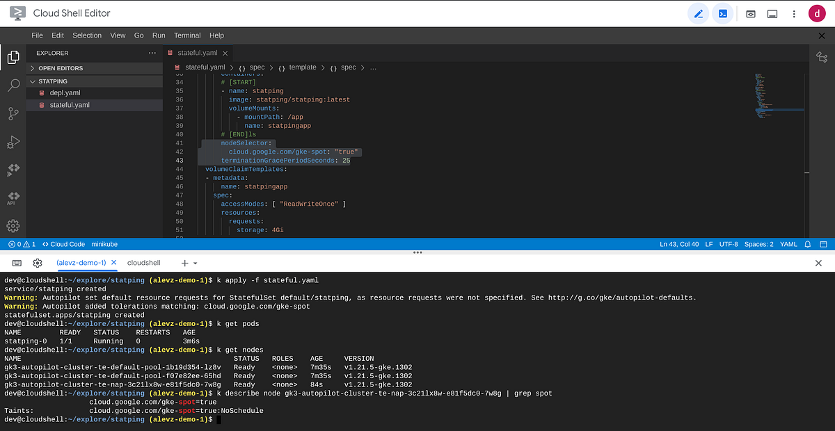 GKE Autopilot — Spot Pods. A short writing around GKE Autopilot… by