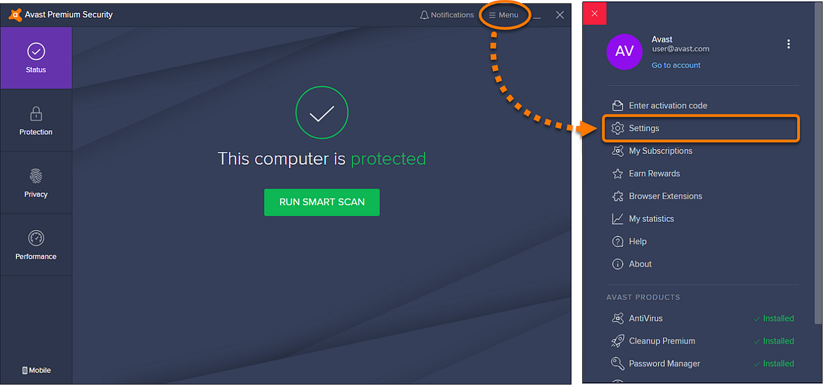 Taking care of your Avast email signature by Sagar Devidas Shrinath