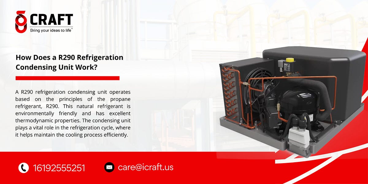 How Does a R290 Refrigeration Condensing Unit Work? by Craft Group