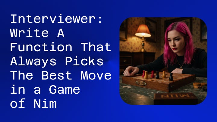 Interviewer: Write A Function That Always Picks The Best Move in a Game ...