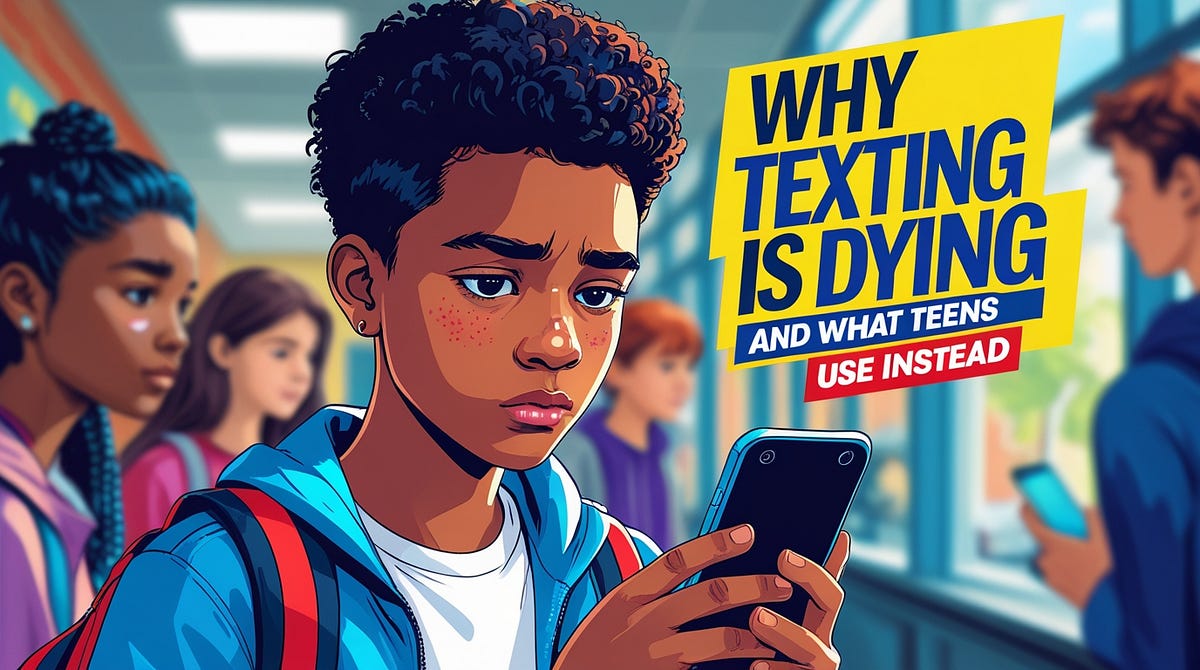 Why Texting Is Dying — and What Teens Use Instead | by Mr. Tee. | Sep ...