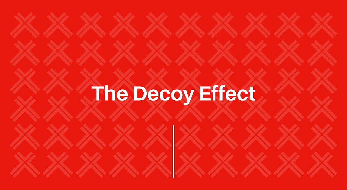 The Decoy Effect Dan Ariely. 2002. Massachusetts Institute of