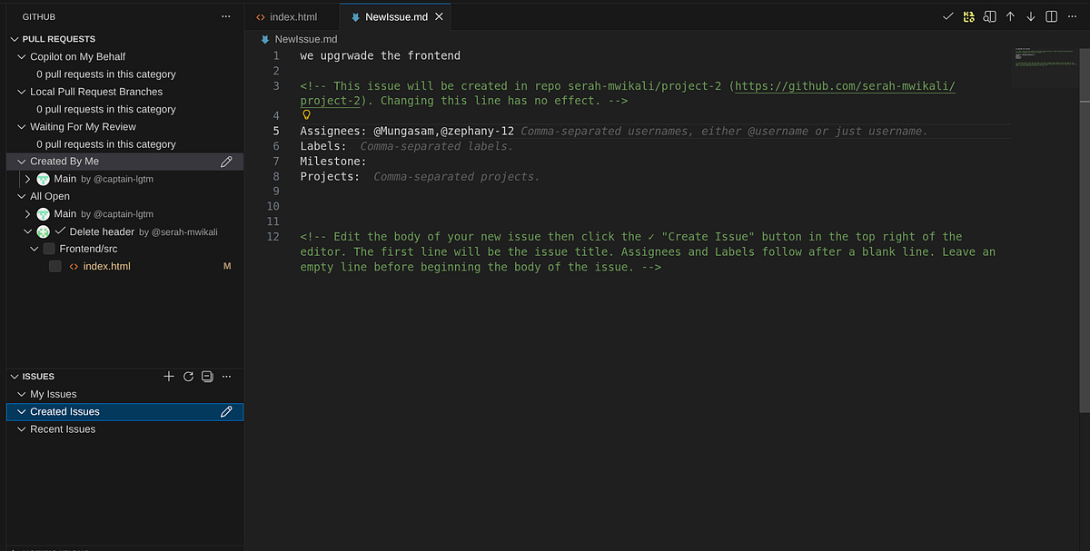 My Experience Using VS Code and GitHub in a Forked Full-Stack Project ...
