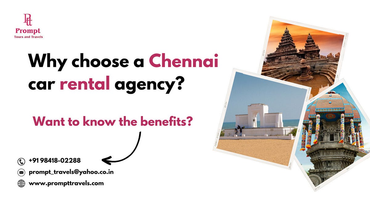 Why choose a chennai car rental agency? aswinia Medium
