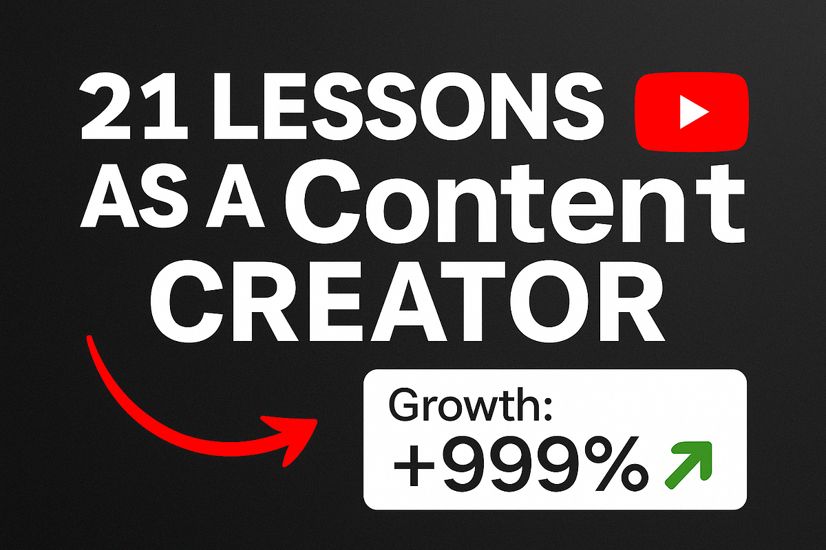 21 Lessons I Learned After Making 300 YouTube Videos | by Kevin Meneses ...
