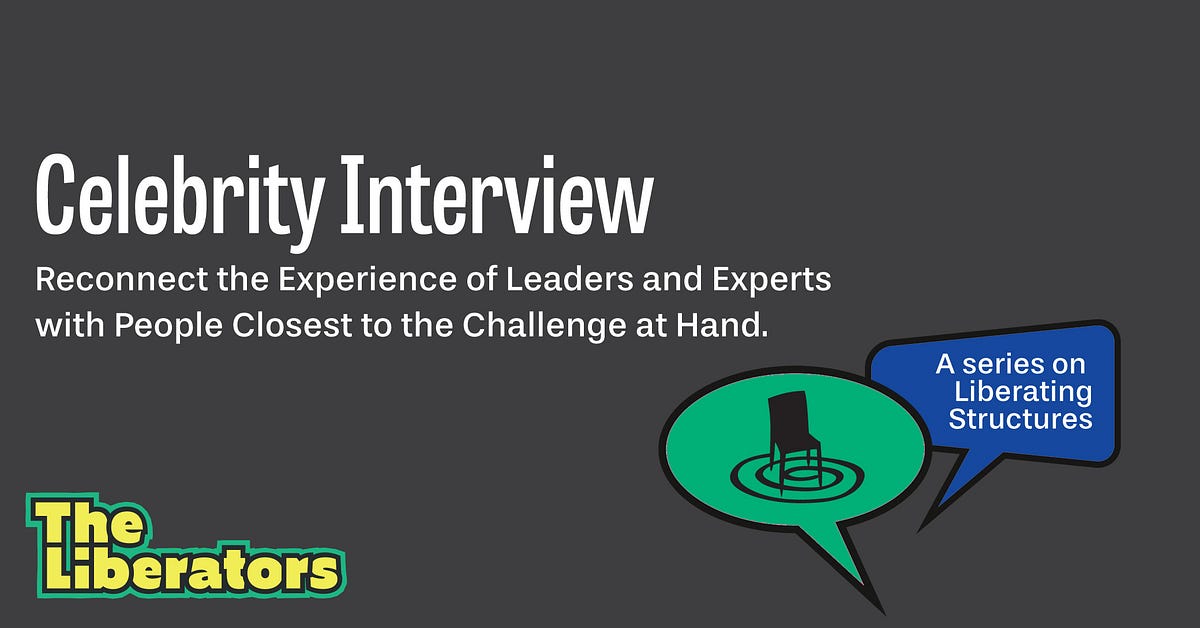 Celebrity Interview. Reconnect the Experience of Leaders and…  by Christiaan Verwijs  The 