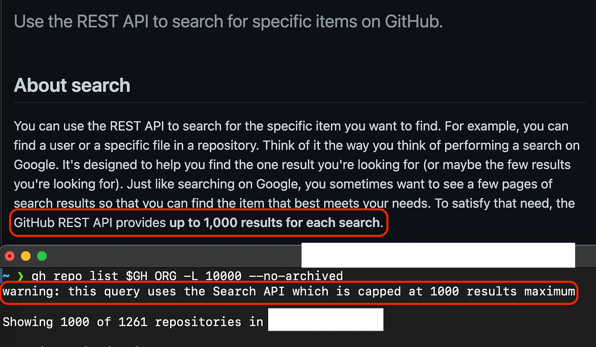 🔥Let’s Do DevOps: GitHub API Paginated Calls (More than 1K Repos!) | by ...