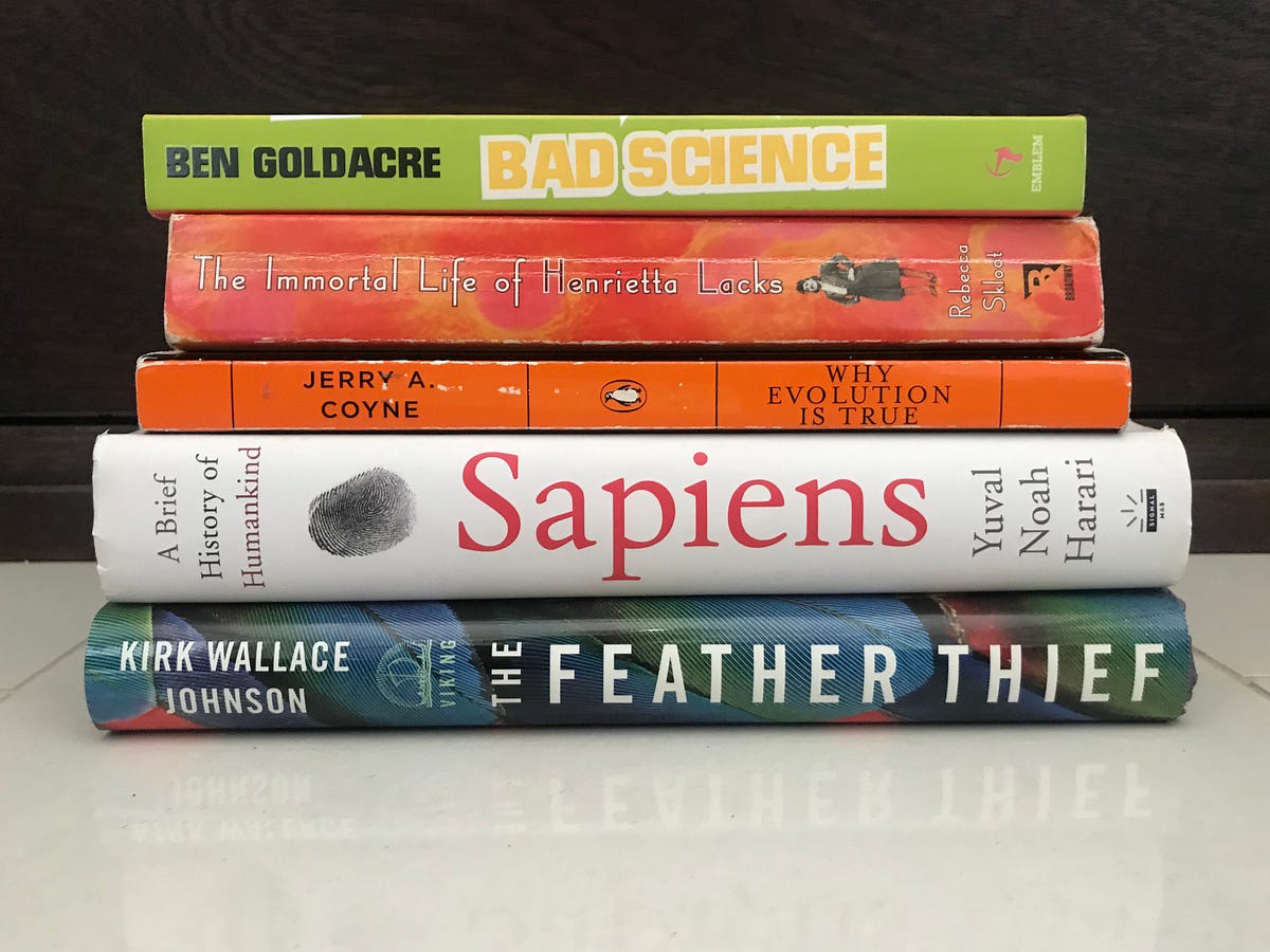 Top 5 Science Books. These may not sounds like light summer… by Sarah