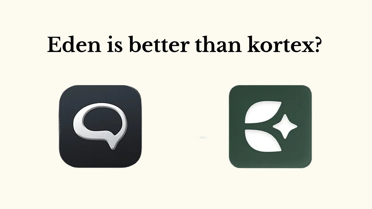 Kortex is becoming eden. You may have heard about Kortex. It is… | by ...