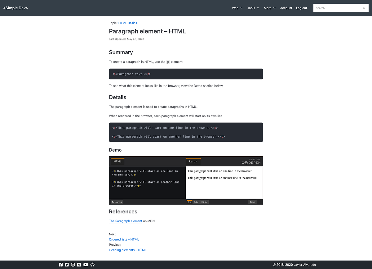 What Makes Simple Dev Different. Learn more about the unique article ...
